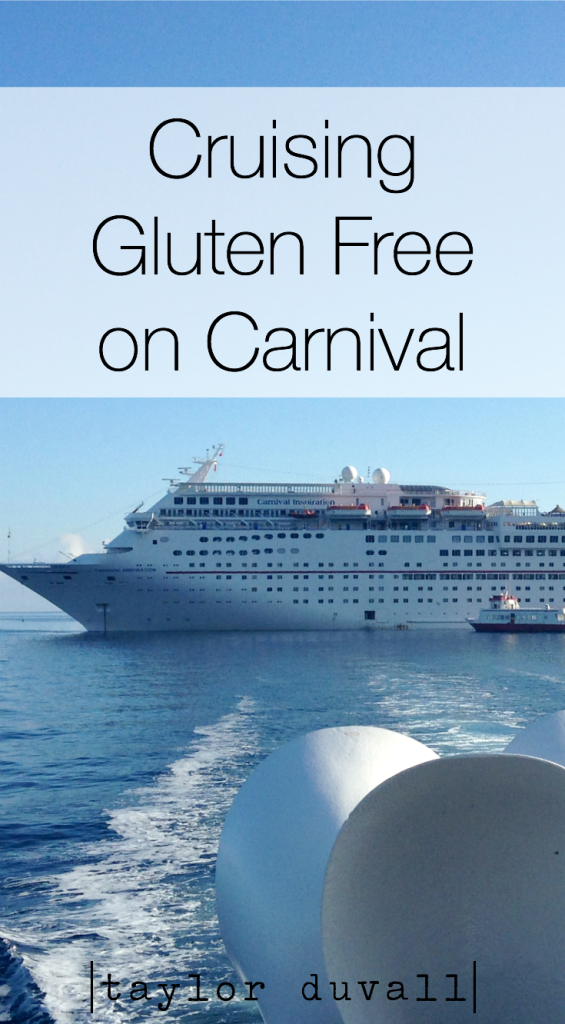 gluten free on carnival